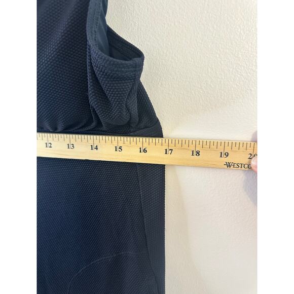 NWT Tommy Bahama Island Cays Spa Coverup Dress Black White Ruffle Pockets XL - Picture 8 of 9